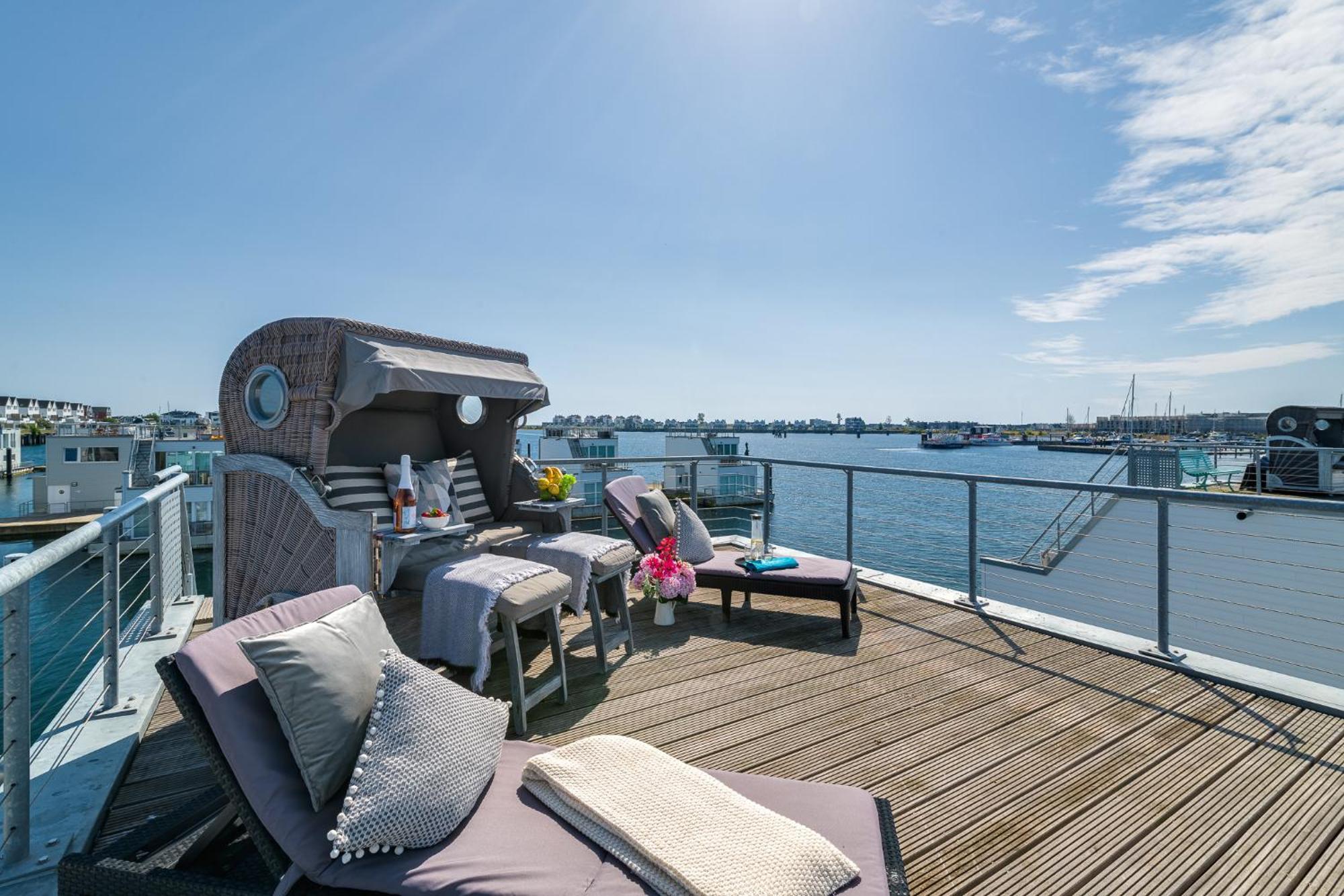 Triton: Meerblick, Sauna, Dachterrasse Olpenitz Zewnętrze zdjęcie