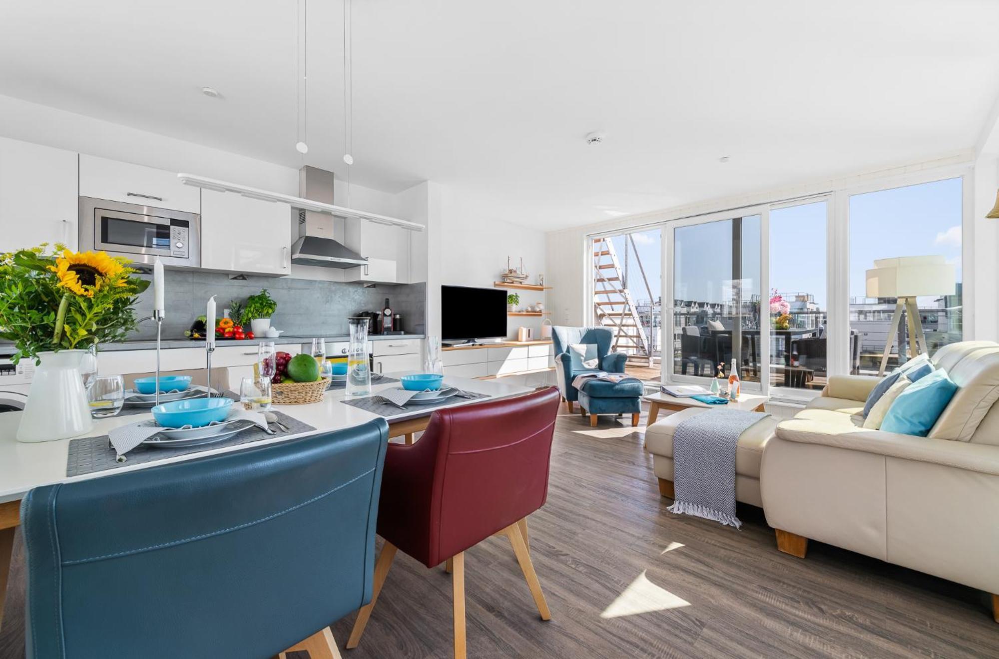 Triton: Meerblick, Sauna, Dachterrasse Olpenitz Zewnętrze zdjęcie