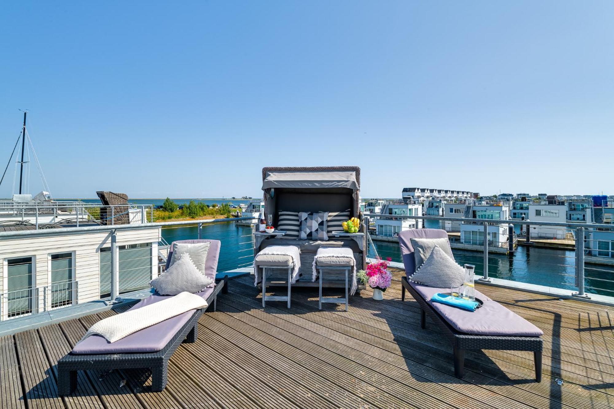 Triton: Meerblick, Sauna, Dachterrasse Olpenitz Zewnętrze zdjęcie